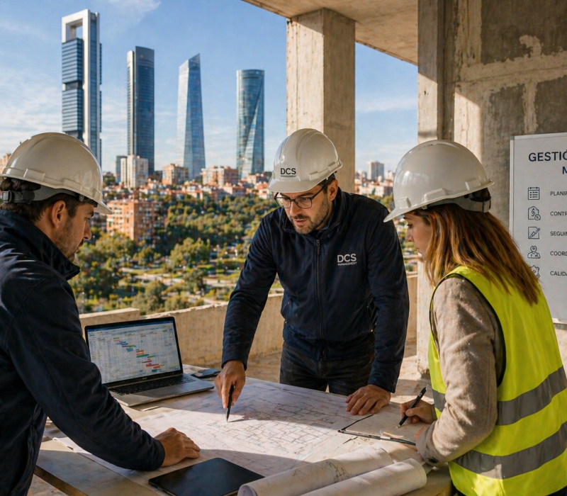 gestión de obra madrid